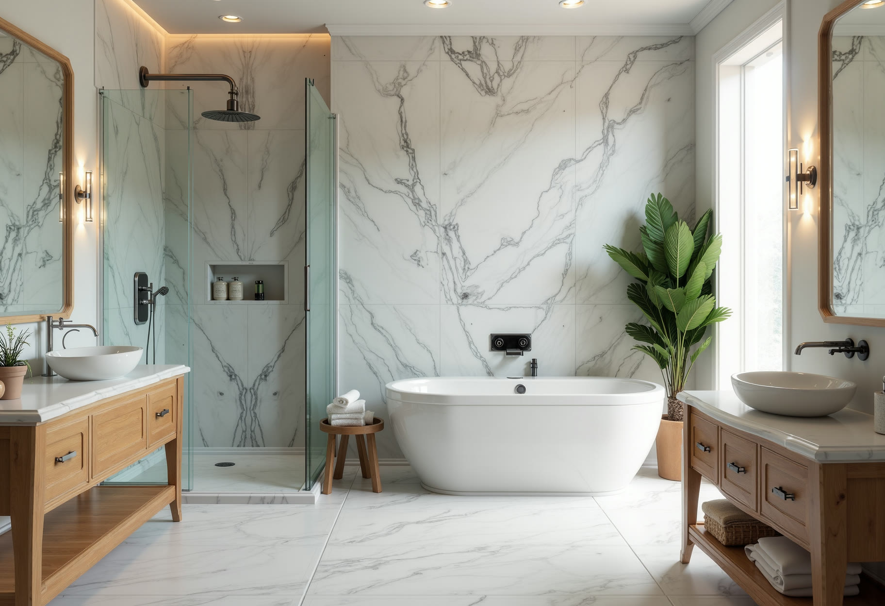 Spa bathroom remodel